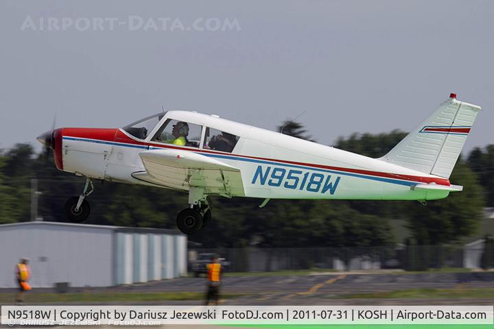 N9518W, 1967 Piper PA-28-140 Cherokee Cruiser C/N 28-22944, Piper PA-28-140 Cherokee Cruiser CN 28-22944, N9518W
