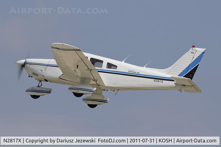 N2817X, 1979 Piper PA-28-181 Archer II C/N 28-7990457, Piper PA-28-181 Archer II CN 28-7990457, N2817X