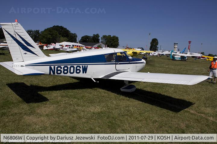 N6806W, 1965 Piper PA-28-140 Cherokee C/N 28-20941, Piper PA-28-140 Cherokee Cruiser CN 28-20941, N6806W