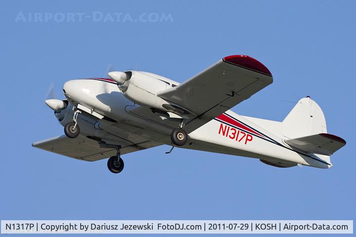 N1317P, 1955 Piper PA-23 Aztec 250 C/N 23-357, Piper PA-23 Apache CN 23-357, N1317P