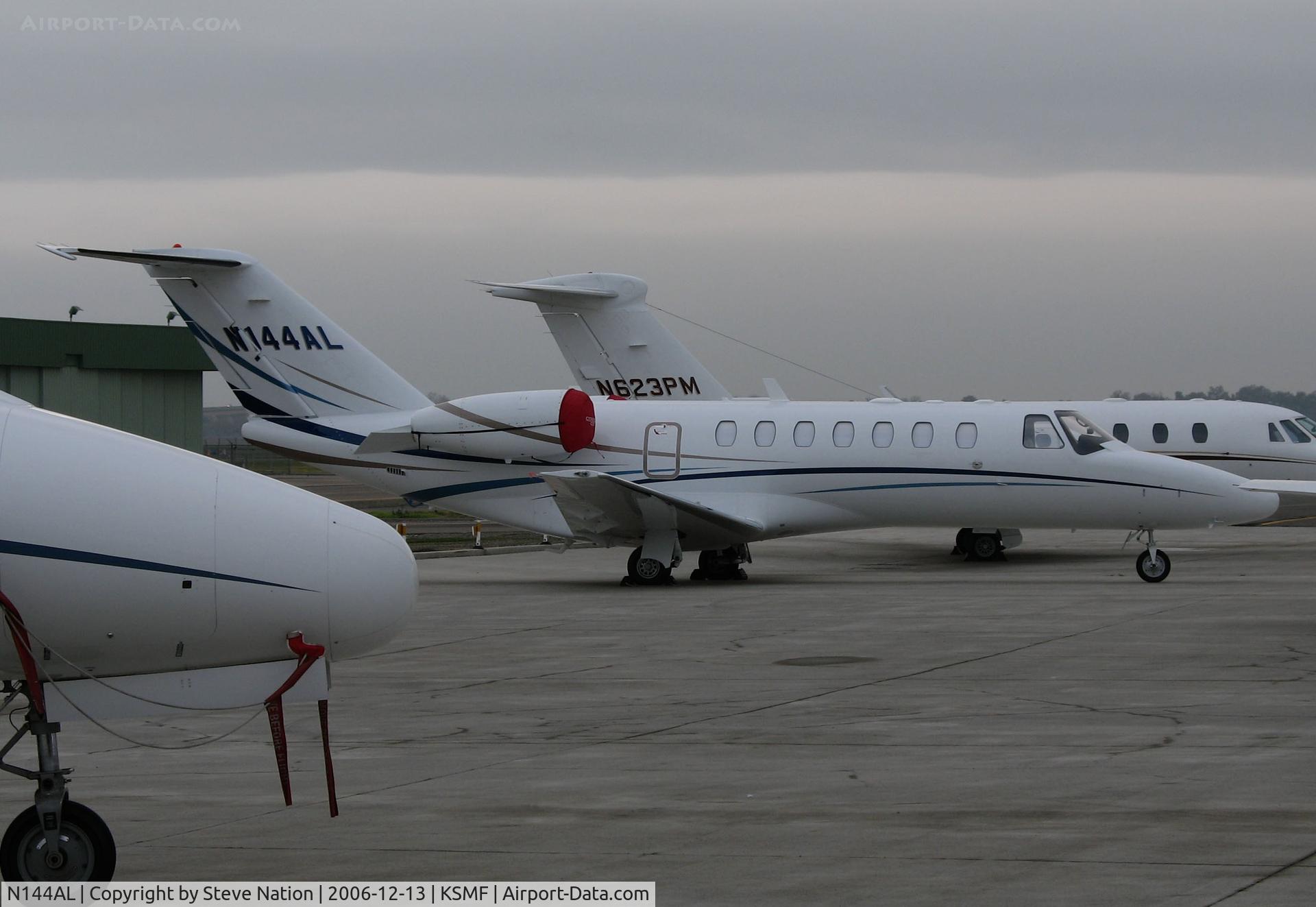 N144AL, 2005 Cessna 525B CitationJet CJ3 C/N 525B-0044, 2005 Cessna 525B CitationJet at Cessna Citation Maintenance and Delivery Center @ Sacramento International Airport, CA