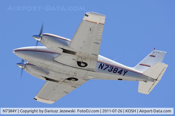N7384Y, 1964 Piper PA-30 Twin Comanche Twin Comanche C/N 30-438, Piper PA-30 Twin Comanche CN 30-438, N7384Y