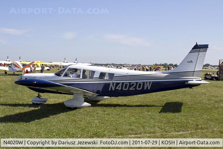 N4020W, 1966 Piper PA-32-300 Cherokee Six Cherokee Six C/N 32-40029, Piper PA-32-300 Cherokee Six CN 32-40029, N4020W