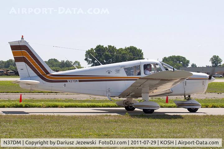 N37DM, 1968 Piper PA-28-140 Cherokee C/N 28-25245, Piper PA-28-140 Cherokee CN 28-25245, N37DM