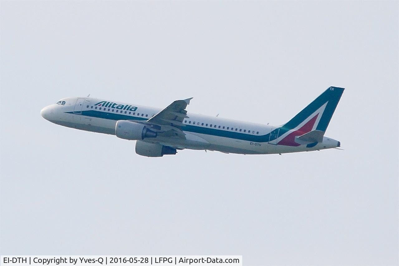 EI-DTH, 2009 Airbus A320-216 C/N 3956, Airbus A320-216, Take off rwy 08L, Roissy Charles De Gaulle airport (LFPG-CDG)