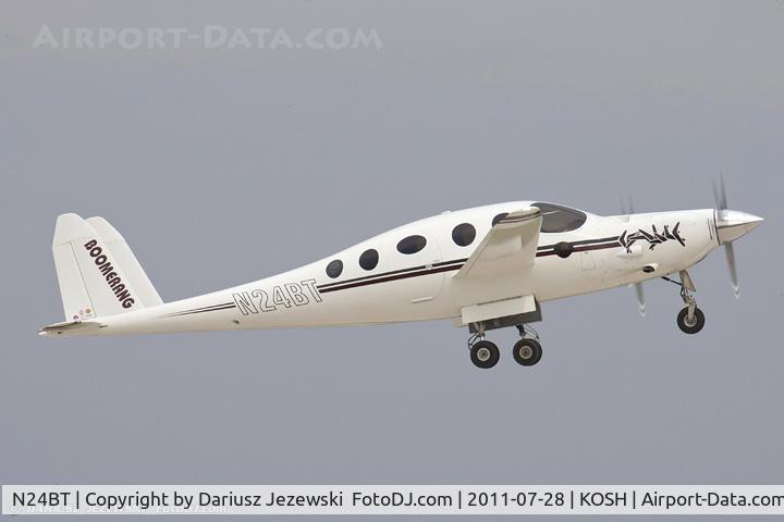 N24BT, 1996 Rutan Boomerang 202 C/N 001, Rutan Boomerang 202 CN 001, N24BT