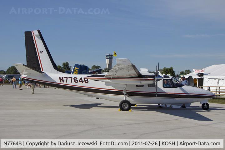N7764B, 1975 Rockwell International 500-S C/N 3235, Rockwell International 500U Shrike Commander CN 3235, N7764B