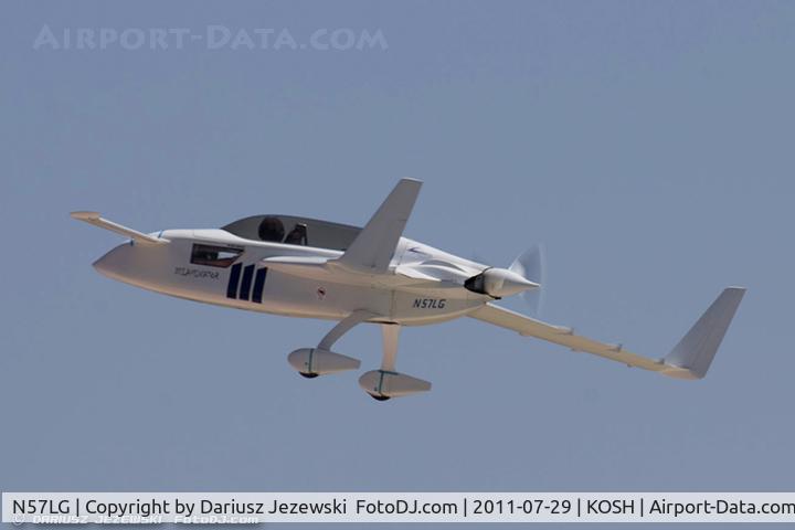 N57LG, 1983 Rutan VariEze C/N 57Z, Rutan VariEze CN 57Z, N57LG