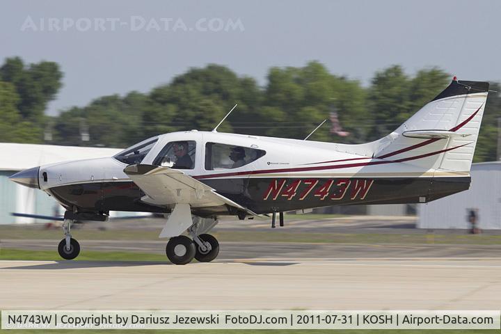 N4743W, 1976 Rockwell International 114 Commander C/N 14073, Rockwell International 114 Commander CN 14073, N4743W