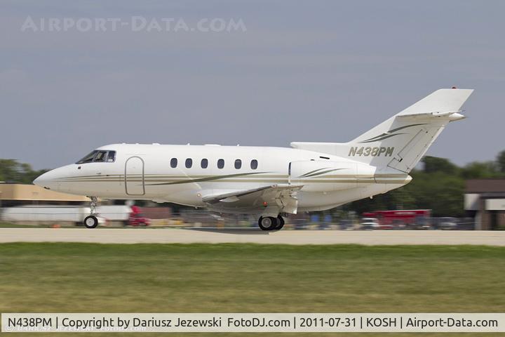 N438PM, 2003 Raytheon Hawker 800XP C/N 258636, Raytheon Aircraft Company Hawker 800XP CN 258636, N438PM