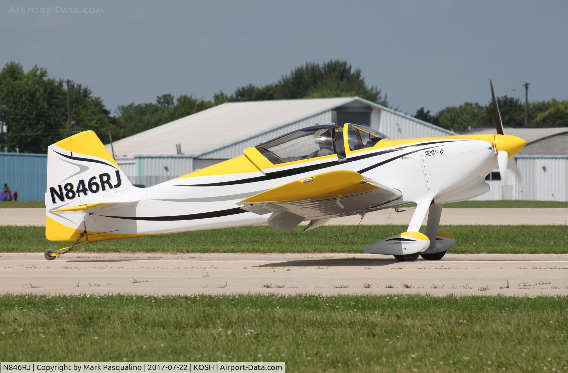 N846RJ, 2014 Vans RV-6 C/N 22874, Vans RV-6