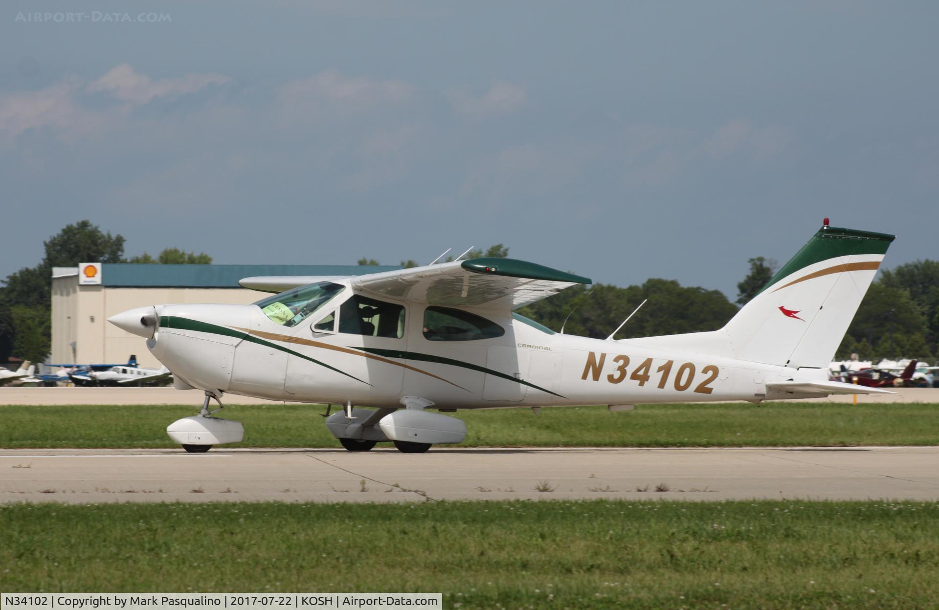 N34102, 1971 Cessna 177B Cardinal C/N 17701642, Cessna 177B