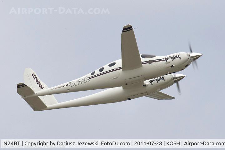 N24BT, 1996 Rutan Boomerang 202 C/N 001, Rutan Boomerang 202 CN 001, N24BT