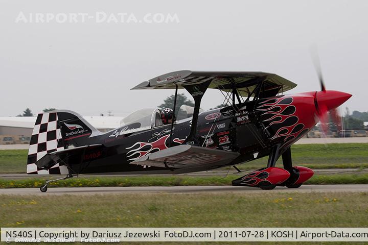 N540S, 1979 Pitts S-2S Special C/N 009, Pitts S-2S CN 009 - Skip Stewart, N540S