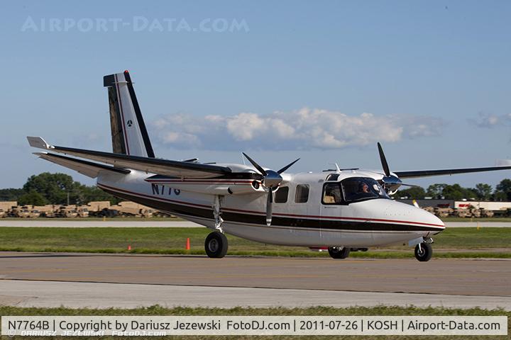 N7764B, 1975 Rockwell International 500-S C/N 3235, Rockwell International 500U Shrike Commander CN 3235, N7764B