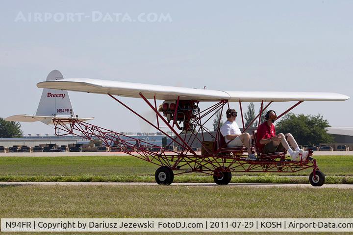 N94FR, 1995 Breezy RLU-1 Breezy C/N FRF-1, RLU-1 Breezy CN FRF-1, N94FR