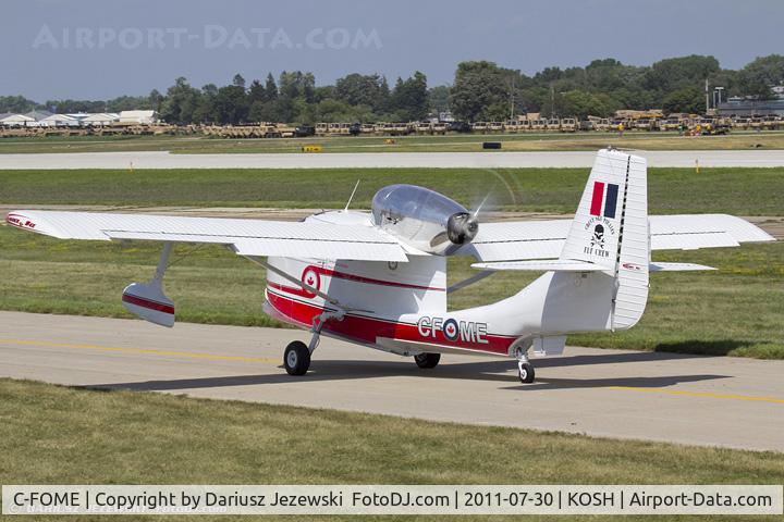 C-FOME, 2010 Republic RC-3 Seabee C/N 001, Republic RC-3 Seabee Thunder Bee CN 001, C-FOME