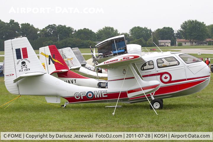 C-FOME, 2010 Republic RC-3 Seabee C/N 001, Republic RC-3 Seabee Thunder Bee CN 001, C-FOME