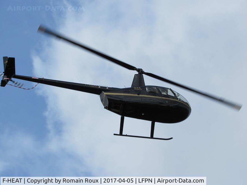 F-HEAT, 2010 Robinson R44 Clipper II C/N 12986, Landing