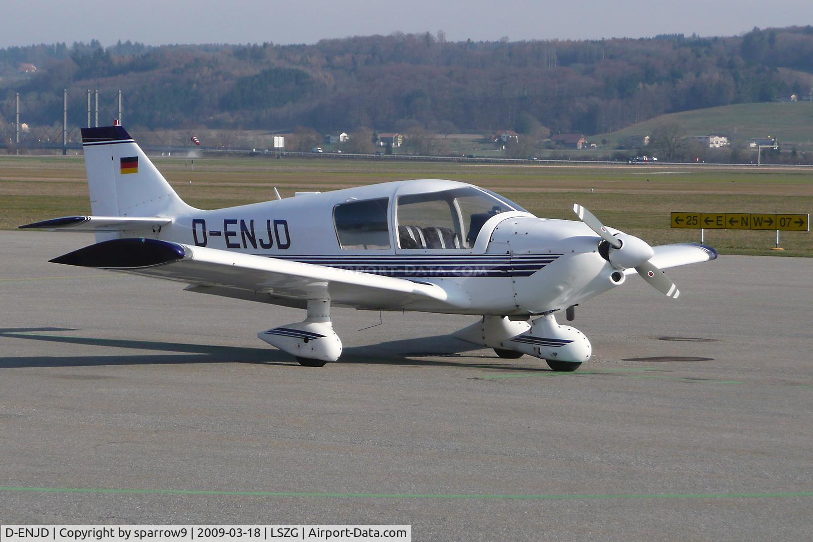 D-ENJD, Robin HR-100-200B C/N 128, visitor to Grenchen