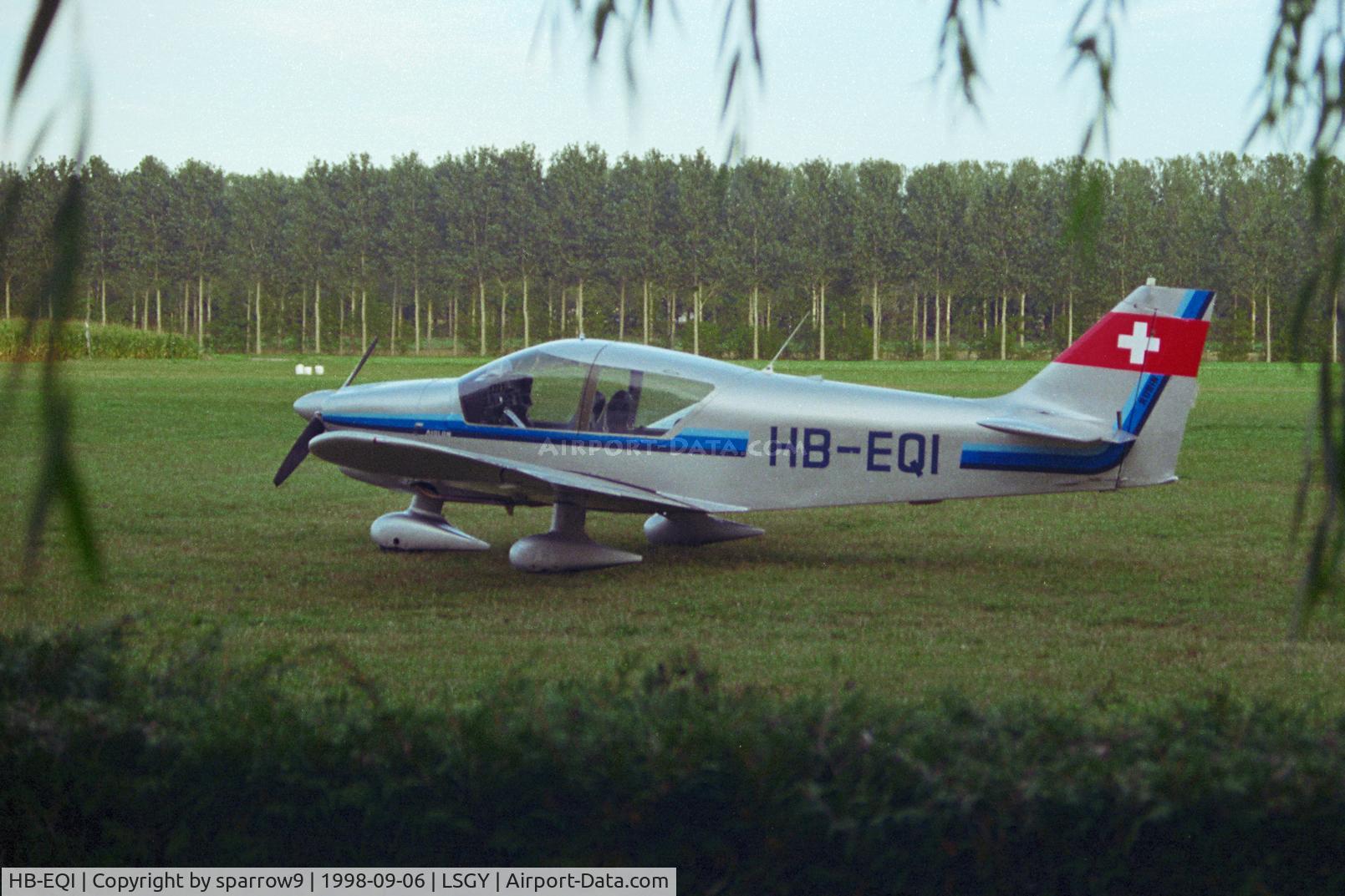 HB-EQI, 1979 Robin R-1180T Aiglon C/N 242, at Yverdon airfield