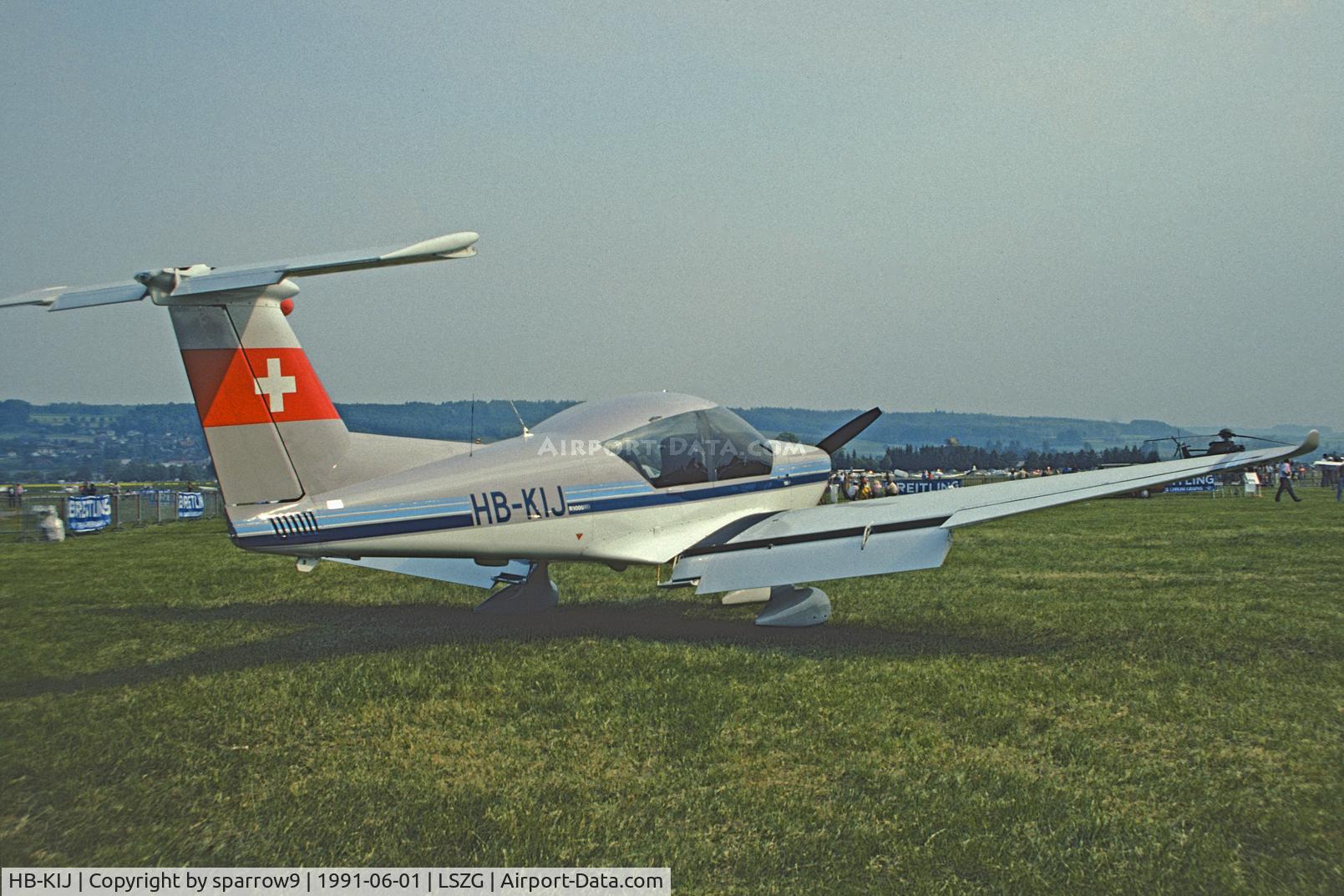 HB-KIJ, 1991 Robin R-3000-160 C/N 150, General Aviation Show at Grenchen