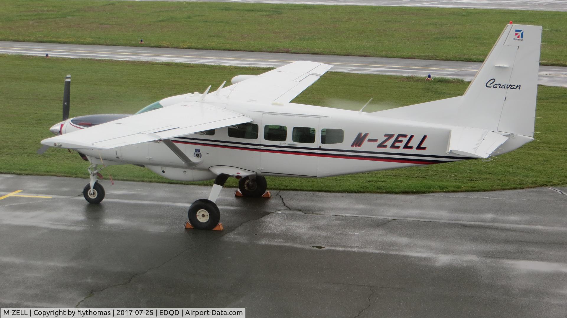 M-ZELL, Cessna 208 Caravan 1 C/N 208-00526, Cessna Caravan M-ZELL Bayreuth Airport, Bindlacher Berg