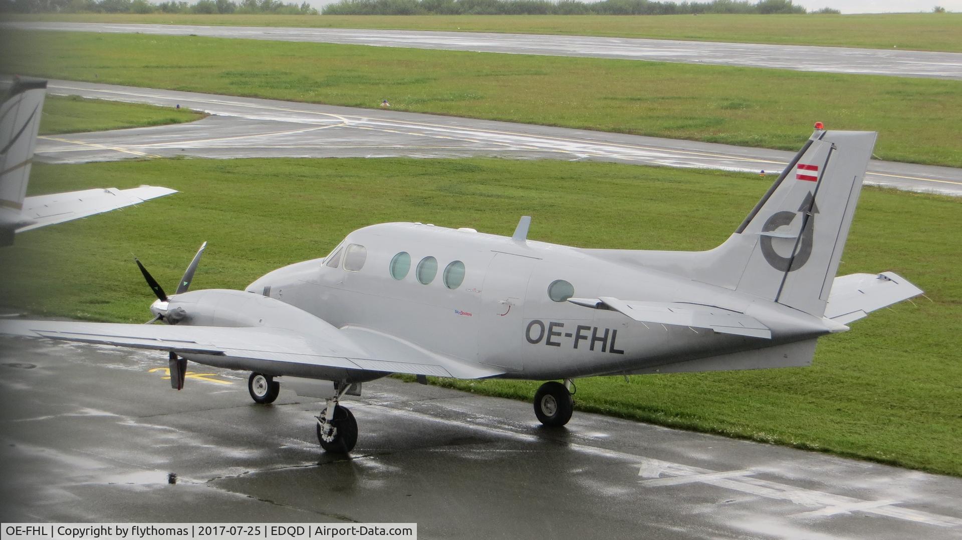 OE-FHL, 1985 Beech C90A King Air King Air C/N LJ-1115, OE-FHL Bayreuth Airport