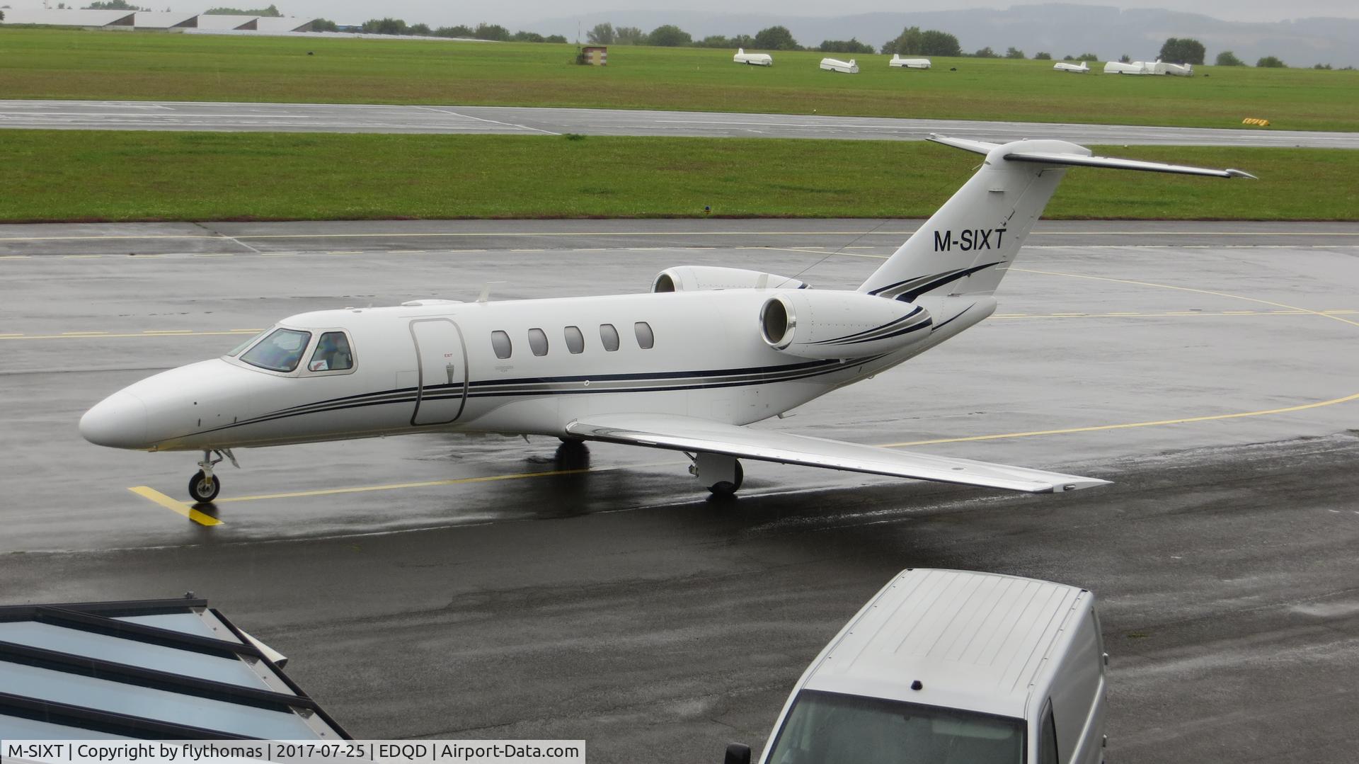 M-SIXT, 2015 Cessna 525C CitationJet CJ4 C/N 525C-0188, M-SIXT Cessna Citationj CJ4 Bayreuth Airport, Bindlacher Berg