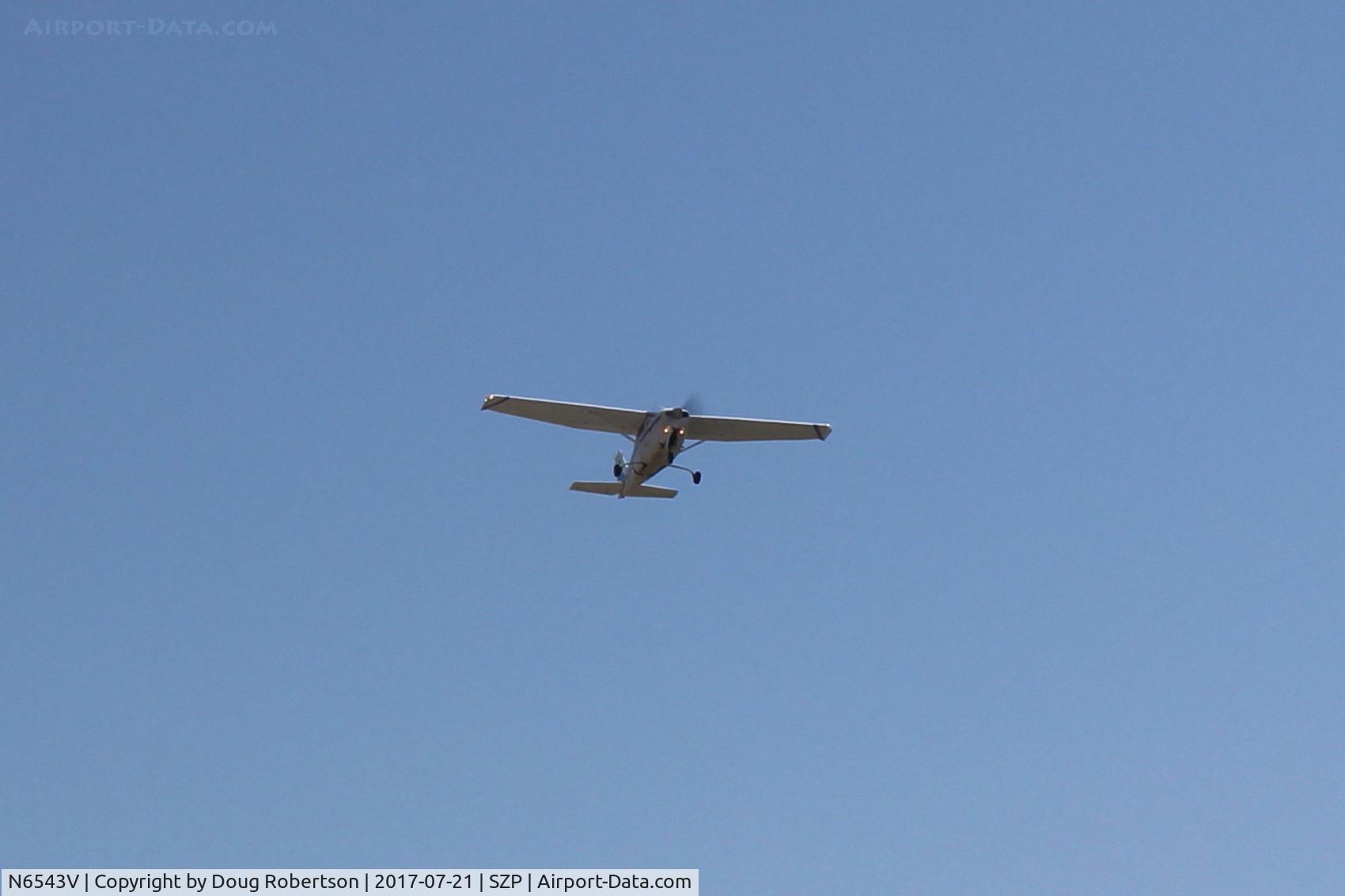 N6543V, 1980 Cessna 172RG Cutlass RG C/N 172RG0766, 1980 Cessna 172RG CUTLASS, Lycoming O&VO-360 180 Hp, another takeoff climb Rwy 22