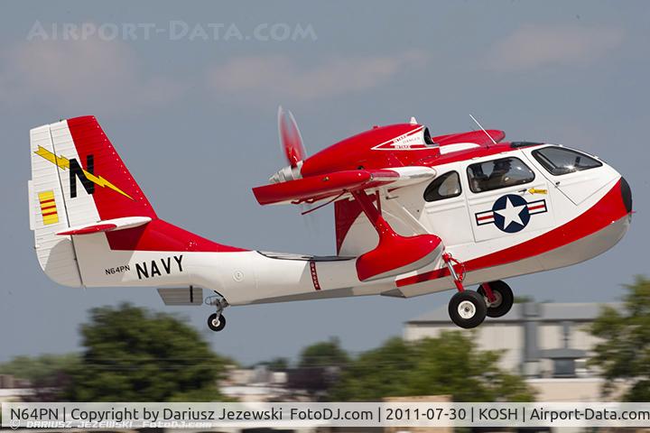N64PN, 2008 Republic RC-3 Seabee C/N 749, Republic RC-3 Seabee CN 749, N64PN