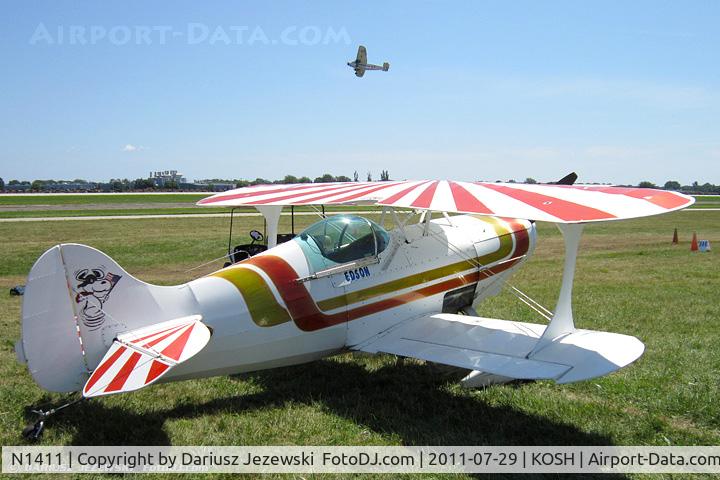 N1411, 1963 Pitts S-1 Special C/N 1111, Pitts Special CN 1111, N1411