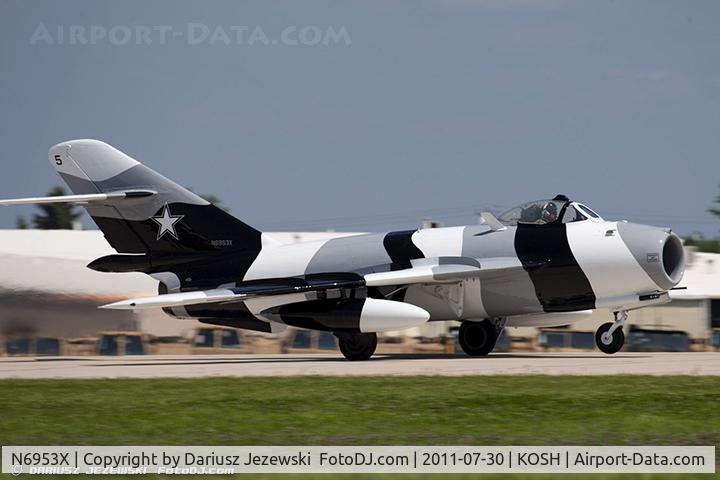 N6953X, PZL-Mielec Lim-6 (MiG-17) C/N 1J0511, PZL Mielec Lim-6 (MiG-17) CN 1J0511, N6953X