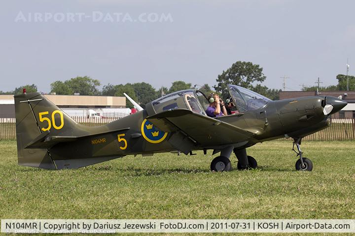N104MR, Scottish Aviation Bulldog Series 100 Model 101 C/N 165, Scottish Aviation Bulldog MDL 101 CN 165, N104MR