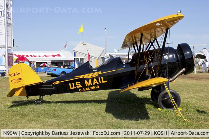 N95W, 1930 Pitcairn PA-7 Super Mailwing C/N 147, Pitcairn PA-7 CN 147, N95W