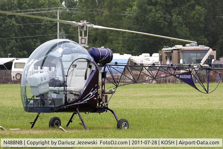 N488NB, Canadian Home Rotors Safari 400 C/N 2130, Safari 400 CN 2130, N488NB
