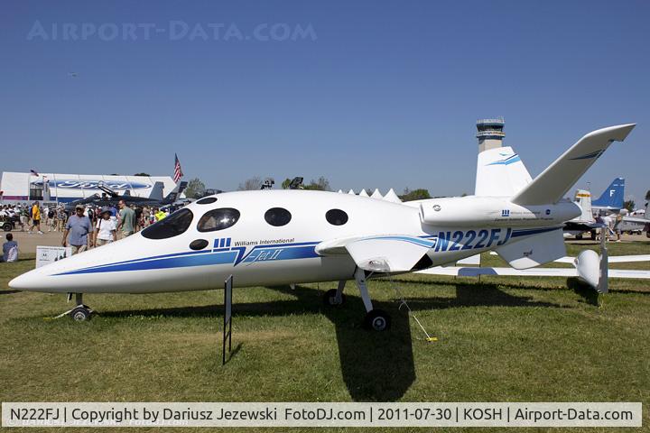 N222FJ, 1997 Scaled Composites 271 V-Jet II C/N 001, Scaled Composites Inc 271 V-Jet II CN 001, N222FJ