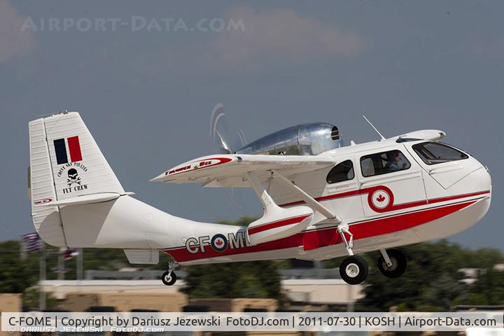 C-FOME, 2010 Republic RC-3 Seabee C/N 001, Republic RC-3 Seabee Thunder Bee CN 001, C-FOME