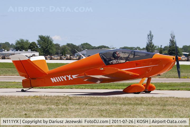 N111YX, Sonex Waiex C/N W0082, Sonex Waiex CN W0082, N111YX