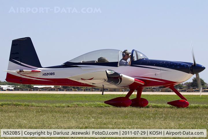 N520BS, 2004 Vans RV-8A C/N 81255, RV-8A CN 81255, N520BS