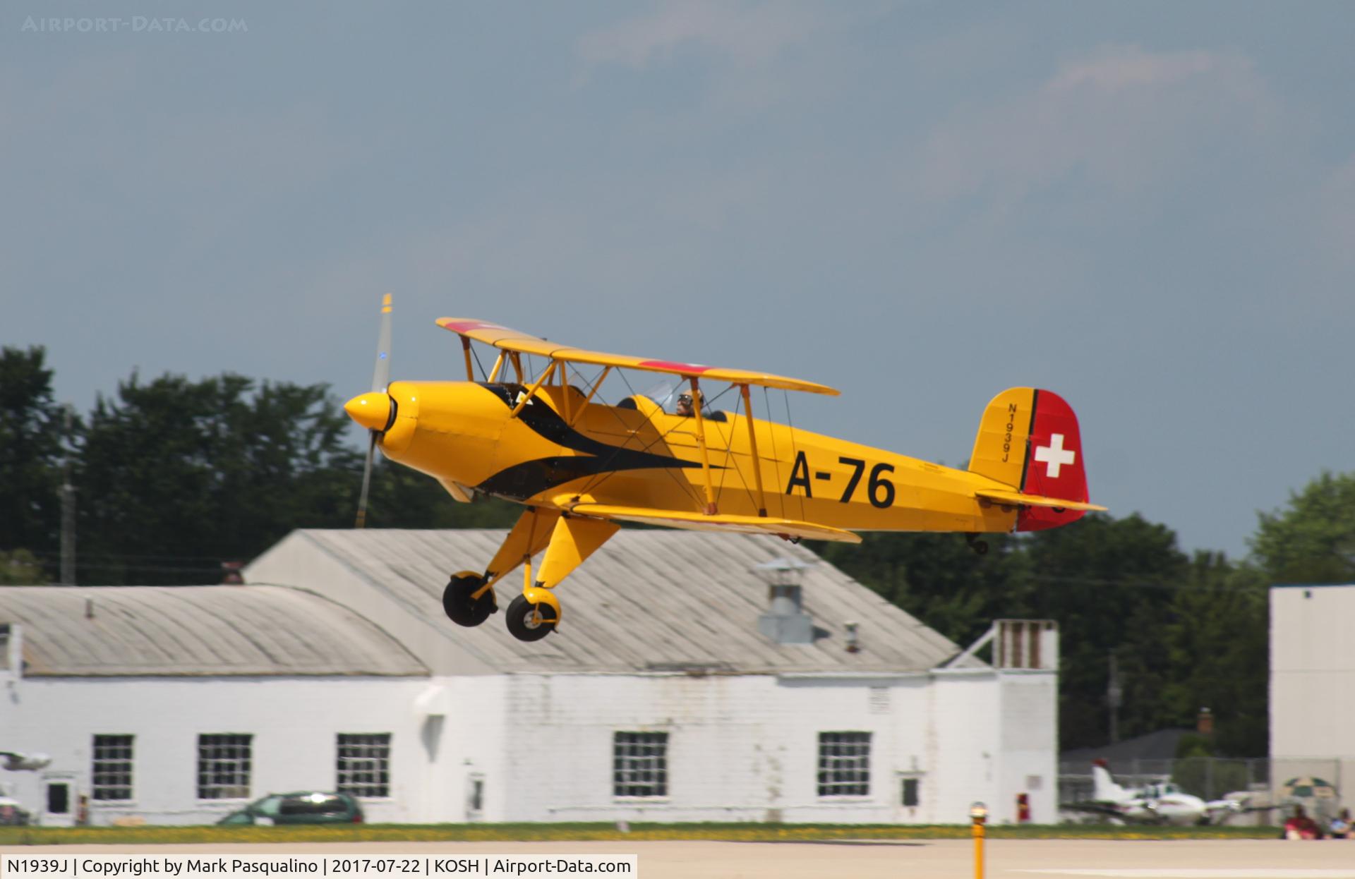 N1939J, 1939 Bucker Bu-131 Jungmann C/N 89, Bucker Bu-131