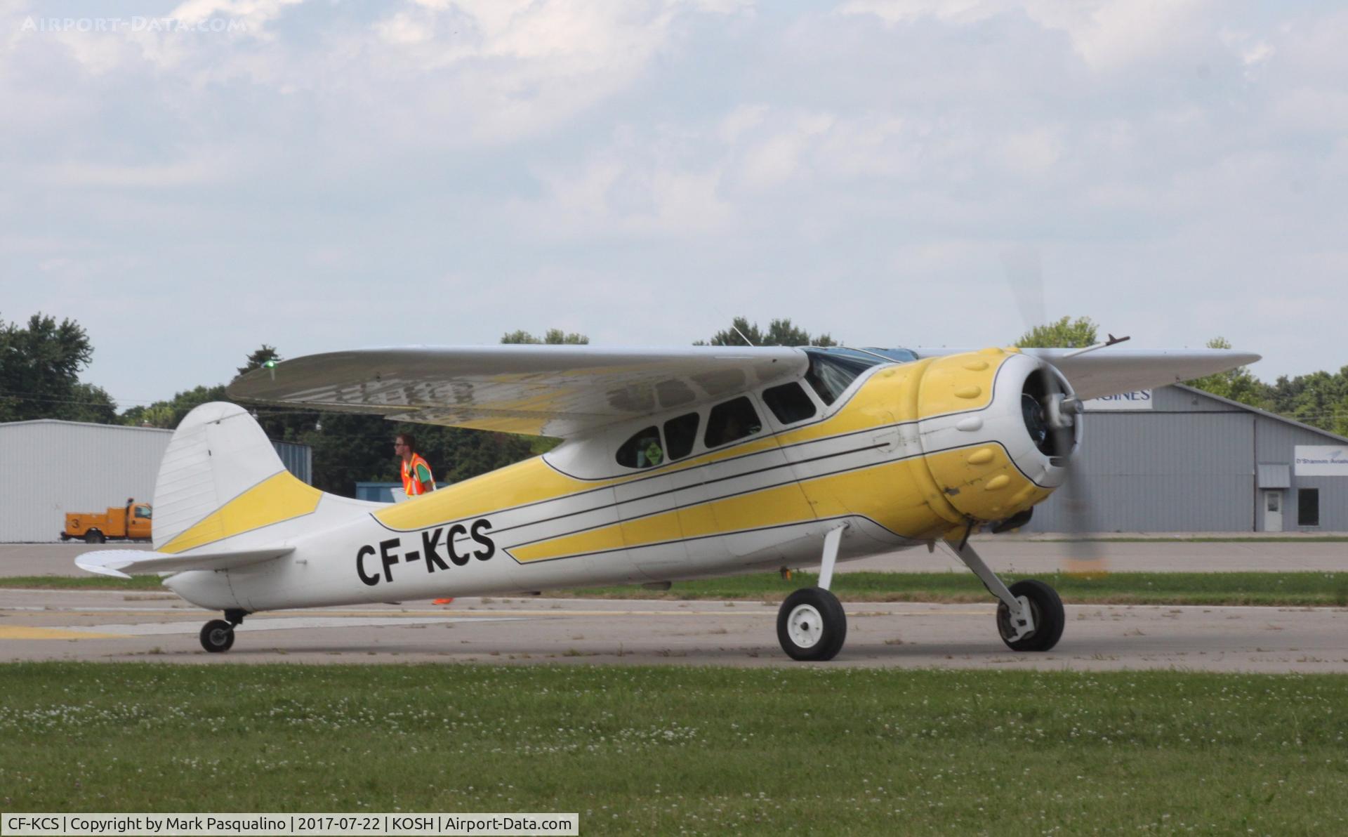 CF-KCS, 1947 Cessna 195 C/N 7034, Cessna 195