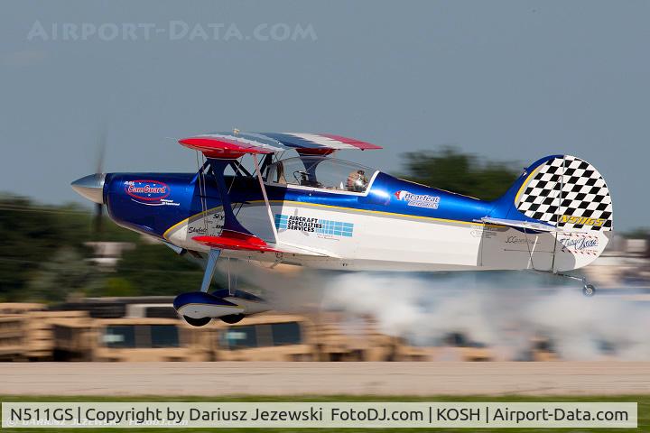 N511GS, 1993 Steen Skybolt 300 C/N HR30091001, Skybolt 300 CN HR30091001, N511GS
