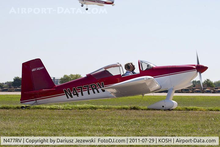 N477RV, 2004 Vans RV-7 C/N 71702, RV-7 CN 71702, N477RV