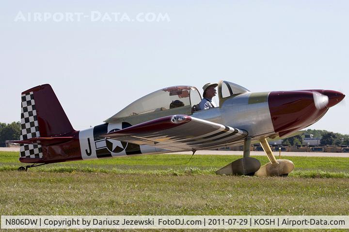 N806DW, Vans RV-8 C/N 82458, Vans RV-8  C/N 82458, N806DW