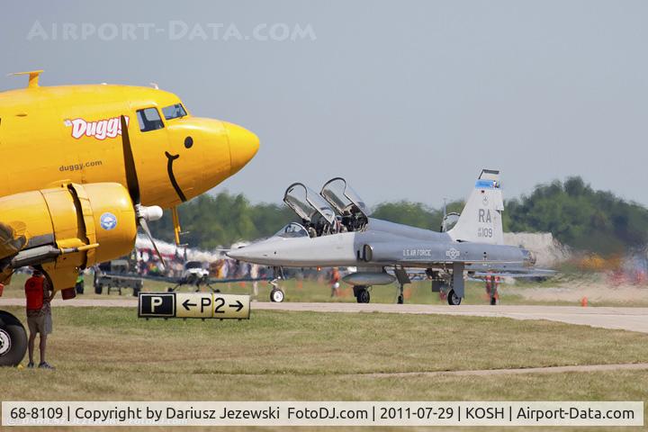68-8109, 1968 Northrop T-38A Talon C/N T.6114, T-38C Talon 68-8109 RA from 479th FTG 435th FTS Black Eagles Randolph AFB, TX