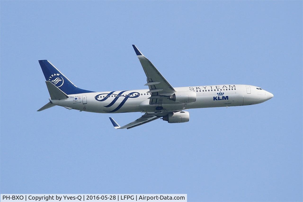 PH-BXO, 2001 Boeing 737-9K2 C/N 29599, Boeing 737-9K2, Take off rwy 06R, Roissy Charles De Gaulle airport (LFPG-CDG)