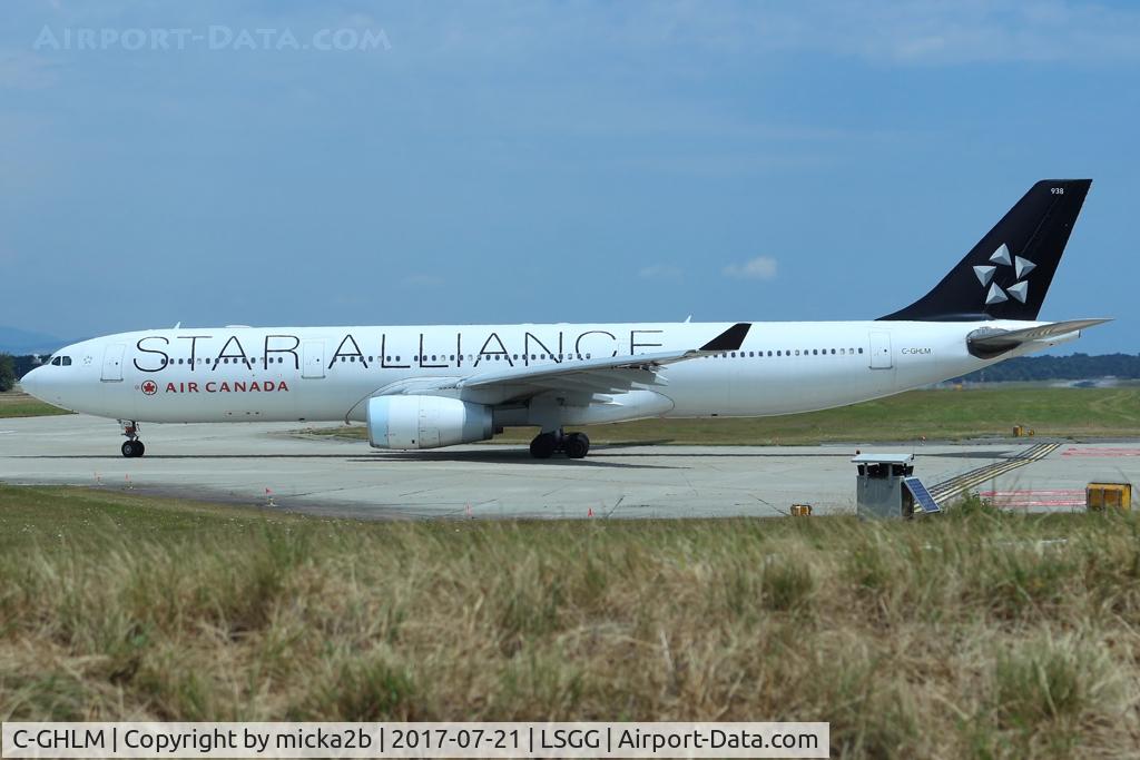 C-GHLM, 2001 Airbus A330-343 C/N 0419, Taxiing