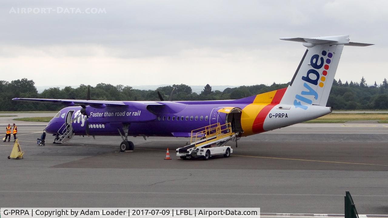 G-PRPA, 2008 De Havilland Canada DHC-8-402 Dash 8 C/N 4187, G-PRPA
