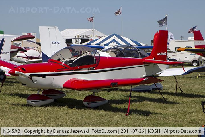 N645AB, 2004 Zenair CH-601 HDS Zodiac C/N 6-4175, Zenair CH-601 HDS Zodiac CN 6-4175, N645AB